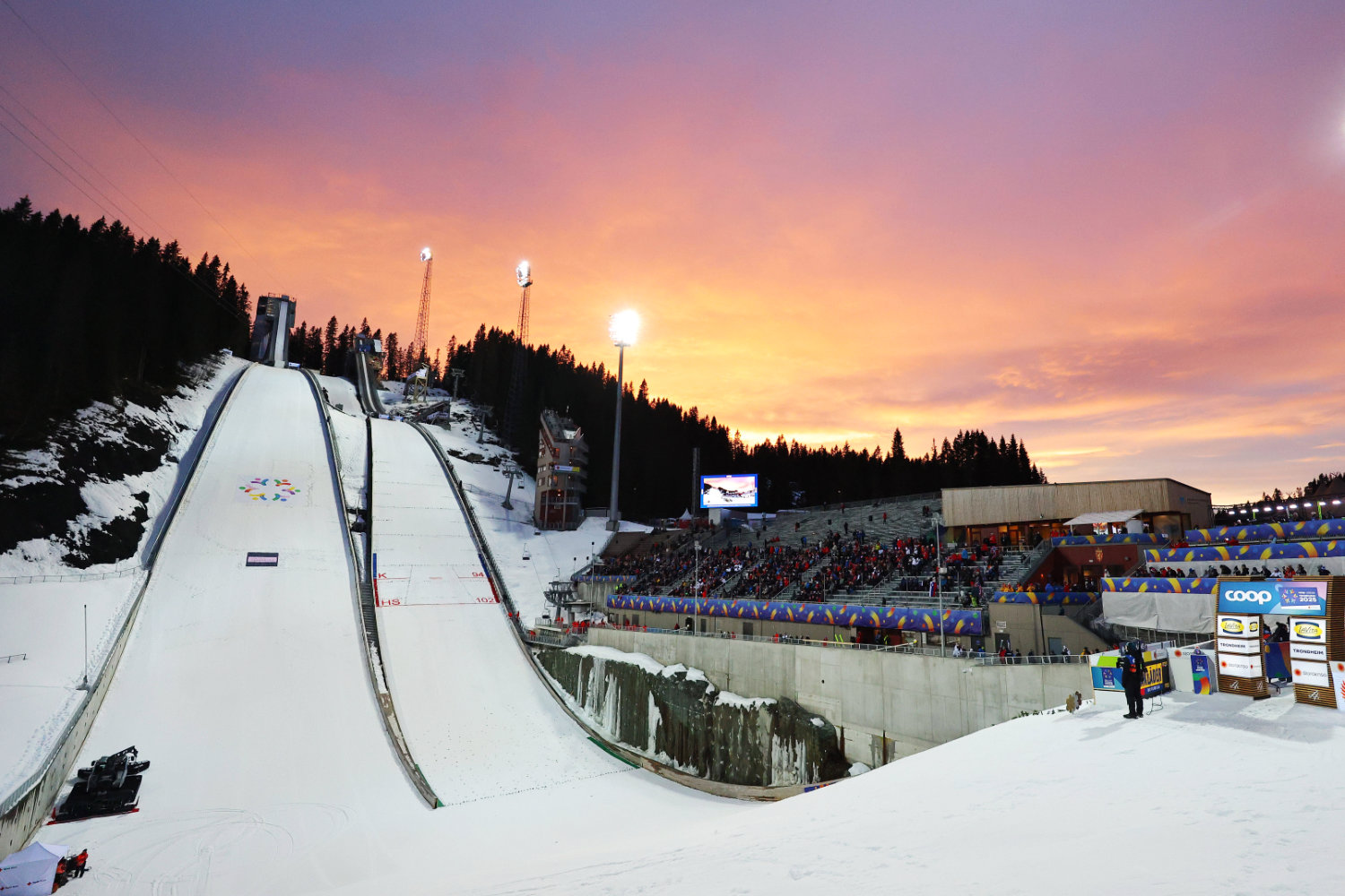 Live Einzel Entscheidung Im Frauen Skispringen Bei Der Nordischen Ski