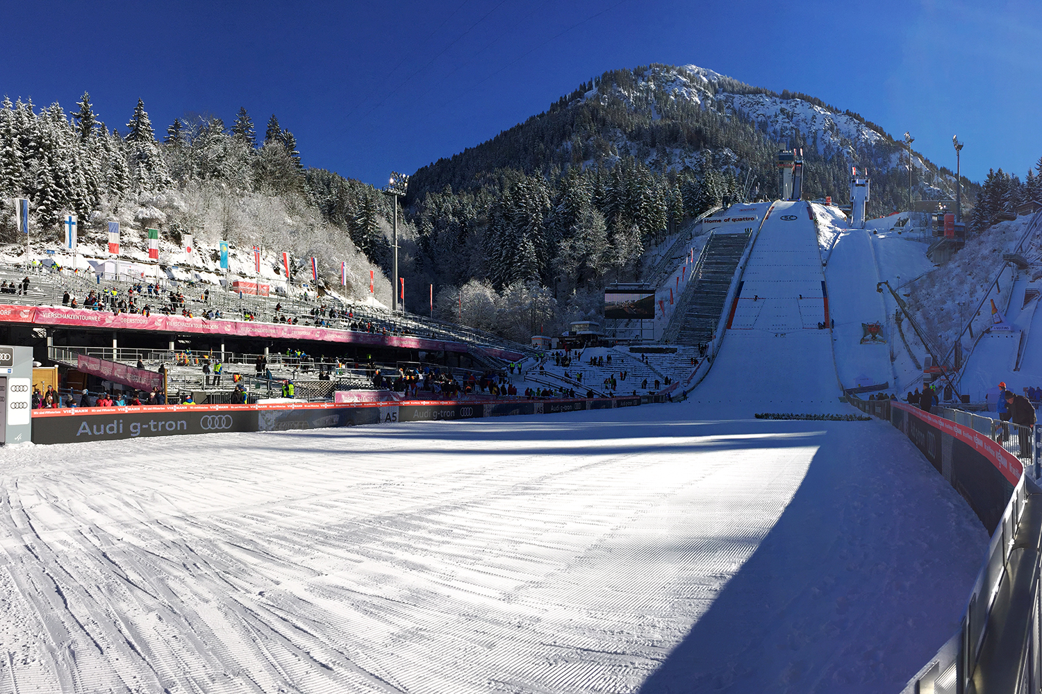 Live Vierschanzentournee Qualifikation in Oberstdorf